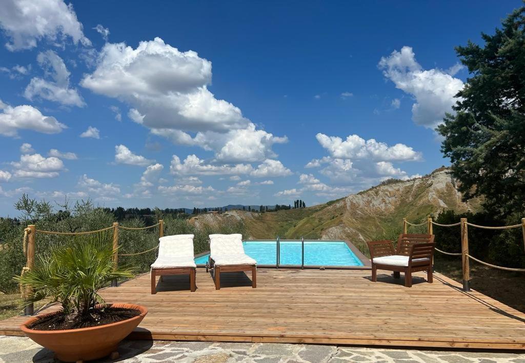 Podere Doccia Di Sopra Volterra Exterior foto